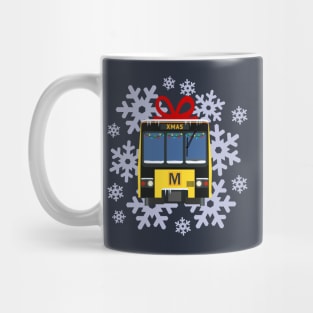 Tyne and Wear Metro Christmas Mug